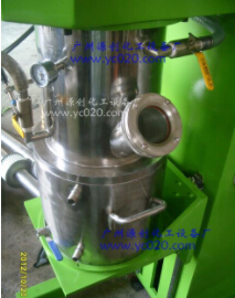 【真空雙行星動力混合機】使用中注意事項